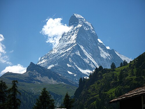 Matterhorn viewpoint at Rotenboden