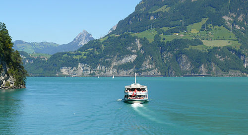 Lake Lucerne boat to Vitznau