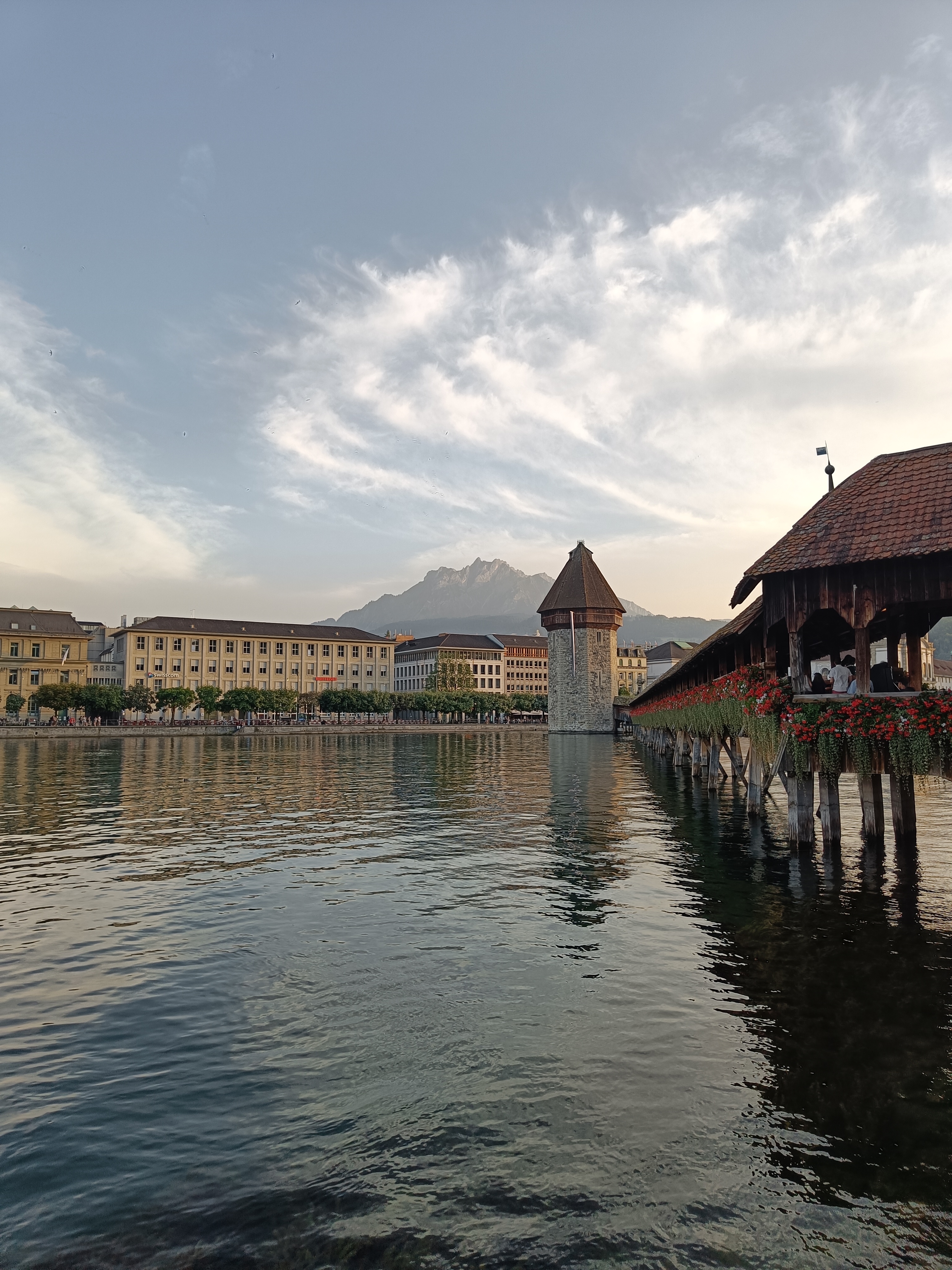 Chapel Bridge at dawn